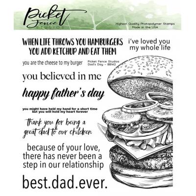 Picket Fence Studios Clear Stamps - Dad's Day